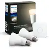 Image de Philips Hue White Pack 2 Bombillas LED E27 9W Blanca + Puente