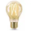 Image de WIZ Ampoule LED A60 E27 Wi-Fi Vintage Ambre Blanc Chaud