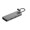 Image de Linq 7in2 Pro 2xUSB-C vers USB-C/ x2 USB-A/ HDMI/ Carte SD/ RJ45