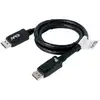 Image de Câble Club 3D CAC-2067 DisplayPort 1.4 1 m 8K60 Hz HBR3 mâle-mâle noir