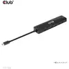 Image de Base pour portable Club 3D CSV-1596 USB-C 100W 8K Ultra HD Noir