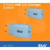 Image de Fonte d alimentation Club 3D CAC-3022 30W Bleu compacte