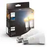 Image de Philips Hue White Ambiance Pack 2 Ampoules LED Connectées E27 8W Lumière Blanche Chaude à Froide