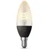 Image de Philips Hue White Smart LED Candle Filament Bulb 4.5W E14 Lumière blanche chaude