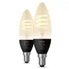 Image de Lampe LED Philips Hue E14 Vela 2 unités 350 lm Réglable