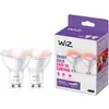 Image de WIZ Spot PAR16 GU10 2x Ampoule Intelligente Wi-Fi RGBW GU10