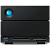 Image de Disque Dur Externe LaCie 60TB Thunderbolt 3 USB-C 7200RPM 2big Dock v2 avec lecteur de cartes