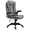 Image de VidaXL Chaise de bureau en simili cuir gris anthracite