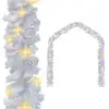 Image de Guirlande de Noël vidaXL avec lumières LED blanches 5m
