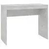 Image de VidaXL Bureau en aggloméré 90x40x72 cm Gris béton