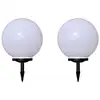 Image de VidaXL Pack de 2 Lampes Solaires LED Sphériques pour Jardin 40cm