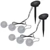 Image de VidaXL Pack de 6 Lampes Boule LED Flottantes pour Piscine