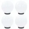 Image de VidaXL Pack de 4 Lampes LED Sphériques E27 20cm