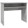 Image de Vidaxl bureau en contreplaqué gris béton 90x50x74 Cm