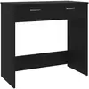Image de Vidaxl Bureau Contreplaqué Noir 80x40x75 Cm