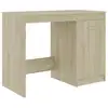 Image de VidaXL Bureau en aggloméré 100x50x76 cm Chêne/Sonoma