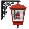 Image de vidaXL Applique de Noël LED et Père Noël Rouge 40x27x45 cm