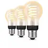 Image de Ampoule Philips A60 E27 Bluetooth Zigbee LED blanc chaud-froid x3