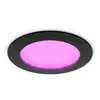 Image de Luminaire encastré fin Philips Hue Downlight 170 mm Bluetooth/Zigbee Noir Multi