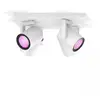 Image de Spot intelligent Philips Hue Argenta Bluetooth Multicolor 4 lumières GU10