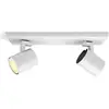 Image de Punto de iluminación inteligente Philips Hue GU10 Bluetooth Blanc LED Métal