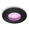 Image de Spot intelligent empottrable Philips Hue Xamento Noir Bluetooth/Zigbee