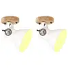 Image de VidaXL Pack de 2 Spots Muraux Industriels E27 Blancs