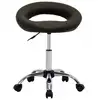 Image de VidaXL Chaise de Travail à Roulettes Cuir Synthétique Marron
