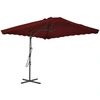 Image de Parasol d'extérieur avec mât en acier vidaXL 250x250x230 cm