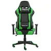 Image de VidaXL Kenssi chaise de jeu avec hauteur réglable et inclinable vert