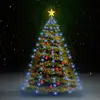Image de VidaXL Réseau de Lumières pour Sapin de Noël 210 LED Bleu 210cm