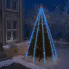 Image de VidaXL Réseau de Lumières pour Arbre de Noël 400 LED Bleu 400cm