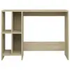 Image de VidaXL Bureau en aggloméré pour ordinateur portable 102,5x35x75cm Chêne