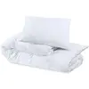 Image de Ensemble de housse de couette microfibre vidaXL 155x220 cm