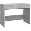Image de VidaXL Bureau en aggloméré 101x50x76,5 cm Gris béton