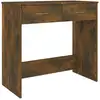 Image de Vidaxl bureau contreplaqué chêne fumé 80x40x75 Cm