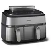 Image de Friteuse sans Huile Philips NA555/00 9L 2750W Double Cuve LED 12 Programmes