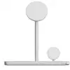 Image de Support de Charge 3 en 1 LINQ Qi2 MagSafe Plata Blanc