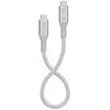 Image de Câble USB-C LINQ LQCU4030 0,3 m 40 Gbit/s Power Delivery 240 W Gris clair