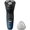 Image de Rasoir pour Visage Philips S1151/00 Série 1000 Sans Fil 40min Sec et Mouillé 3 Têtes Flexibles