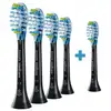 Image de Brossette Dentaire Philips Sonicare Premium Plaque Defence 5 Unités Noir Medium