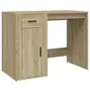 Image de Vidaxl bureau contreplaqué couleur chêne Sonoma 100x49x75 Cm