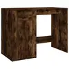 Image de Vidaxl Bureau Contreplaqué Chêne Fumé 100x49x75 Cm