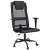 Image de Chaise de bureau réglable en hauteur VidaXL Amapola Noir