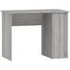 Image de Vidaxl bureau contreplaqué Sonoma gris 100x55x75 Cm
