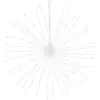 Image de Étoile rayonnante de noël 140 LED vidaXL (x8) 17 cm