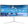 Image de Philips 34M2C5501A/00 écran incurvé de PC 86,4 cm (34") 3440 x 1440 pixels Wide Quad HD LCD Blanc