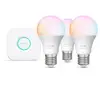 Image de Kit d'éclairage intelligent Philips Hue White and Color ambiance Starter kit Essential 3 ampoules E27 806 lm Bluetooth Zigbee variable