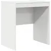 Image de Bureau Versalles 1 Tiroir Blanc 67,5x70x50 Cm vidaXL