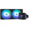 Image de Refrigeración Líquida Zalman ALPHA2 DS A24 BLACK 240mm 2 Ventiladores LED